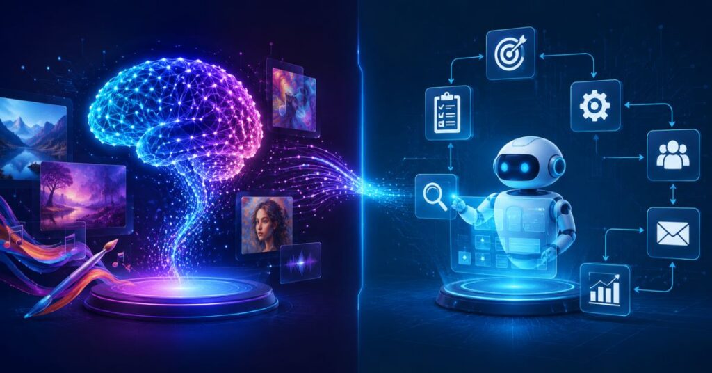 Agentic AI vs Generative AI