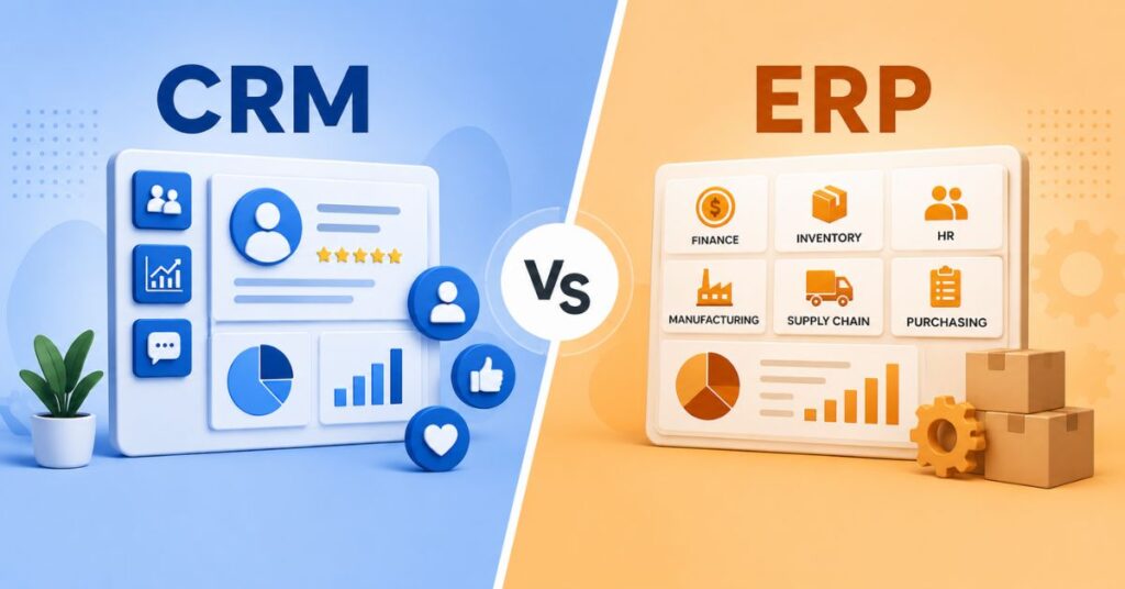 CRM vs ERP